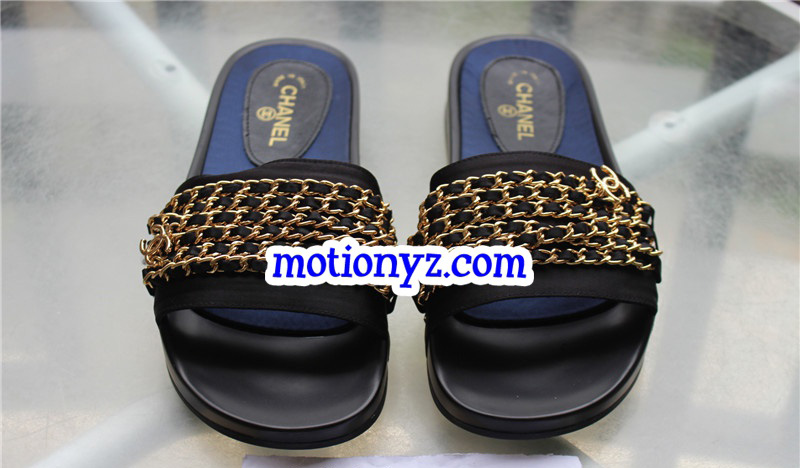 Brand Women Slipper Navy Blue